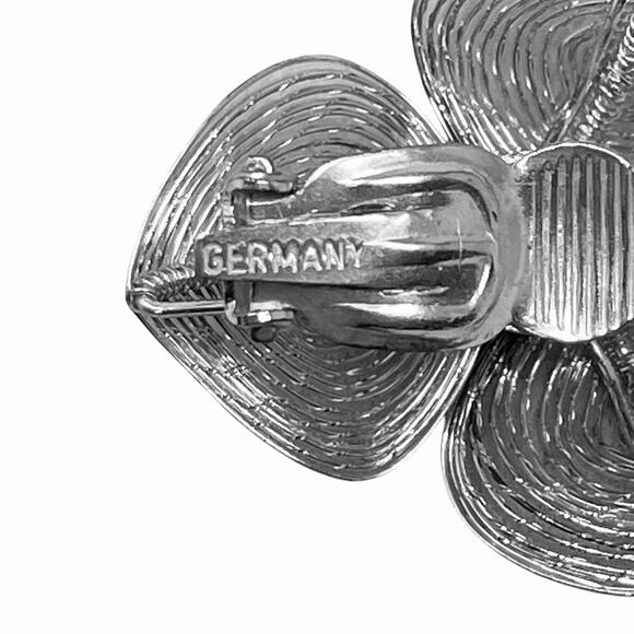 Princess Jewelry Brooch and Earrings Set Vintage 1950’s Original Packaging NEW - Picture 5 of 15